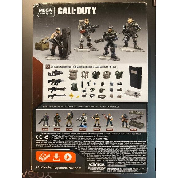 Mega Construx Call Of Duty Black Ops 4 Standoff Collector Construction Set NIB - Picture 2 of 5